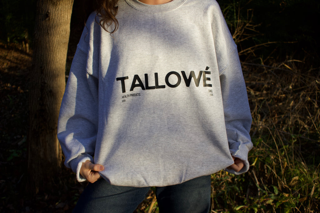 Tallowé crew necks (Pre-order open and we drop them January 1st)