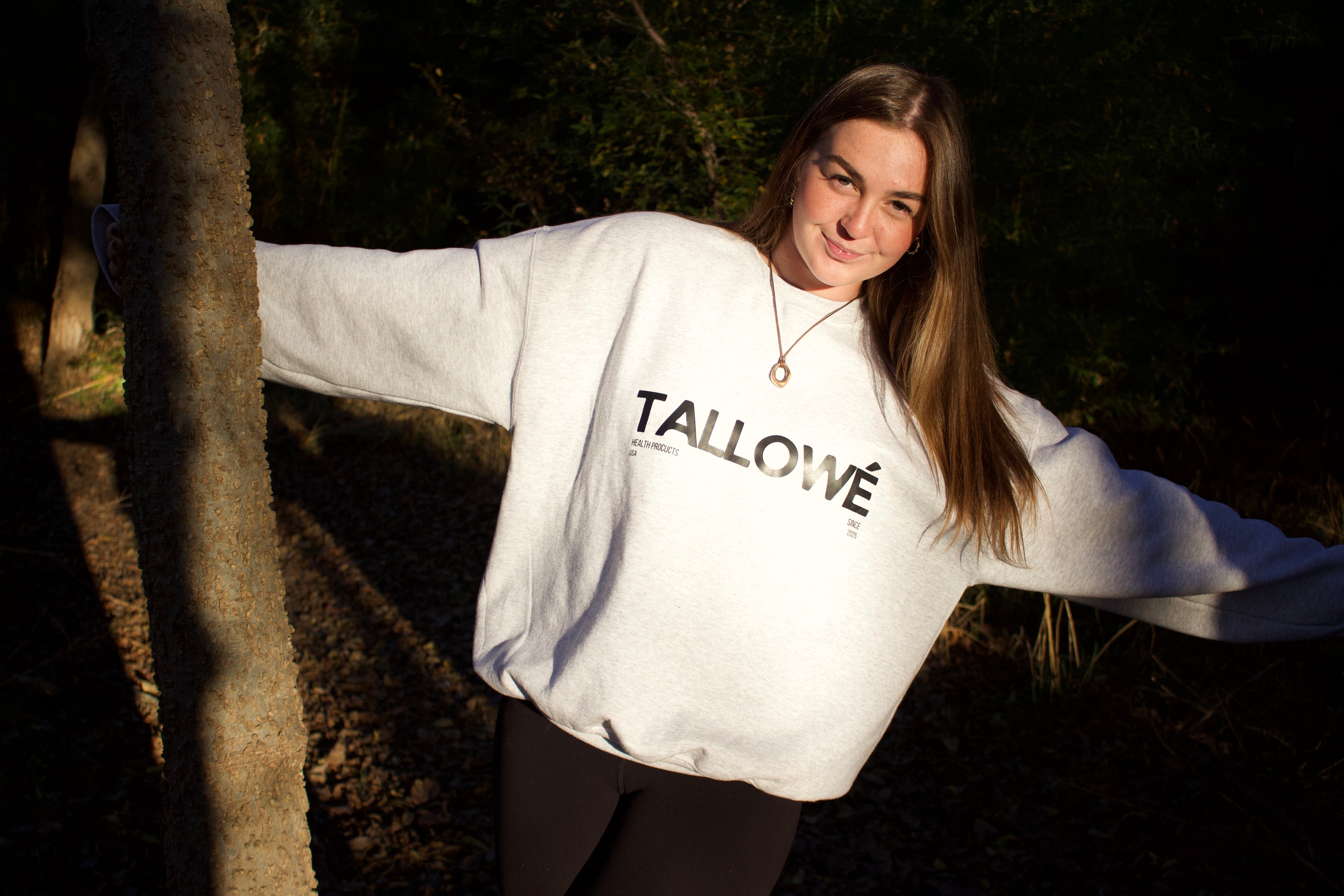 Tallowé crew necks (Pre-order open and we drop them January 1st)