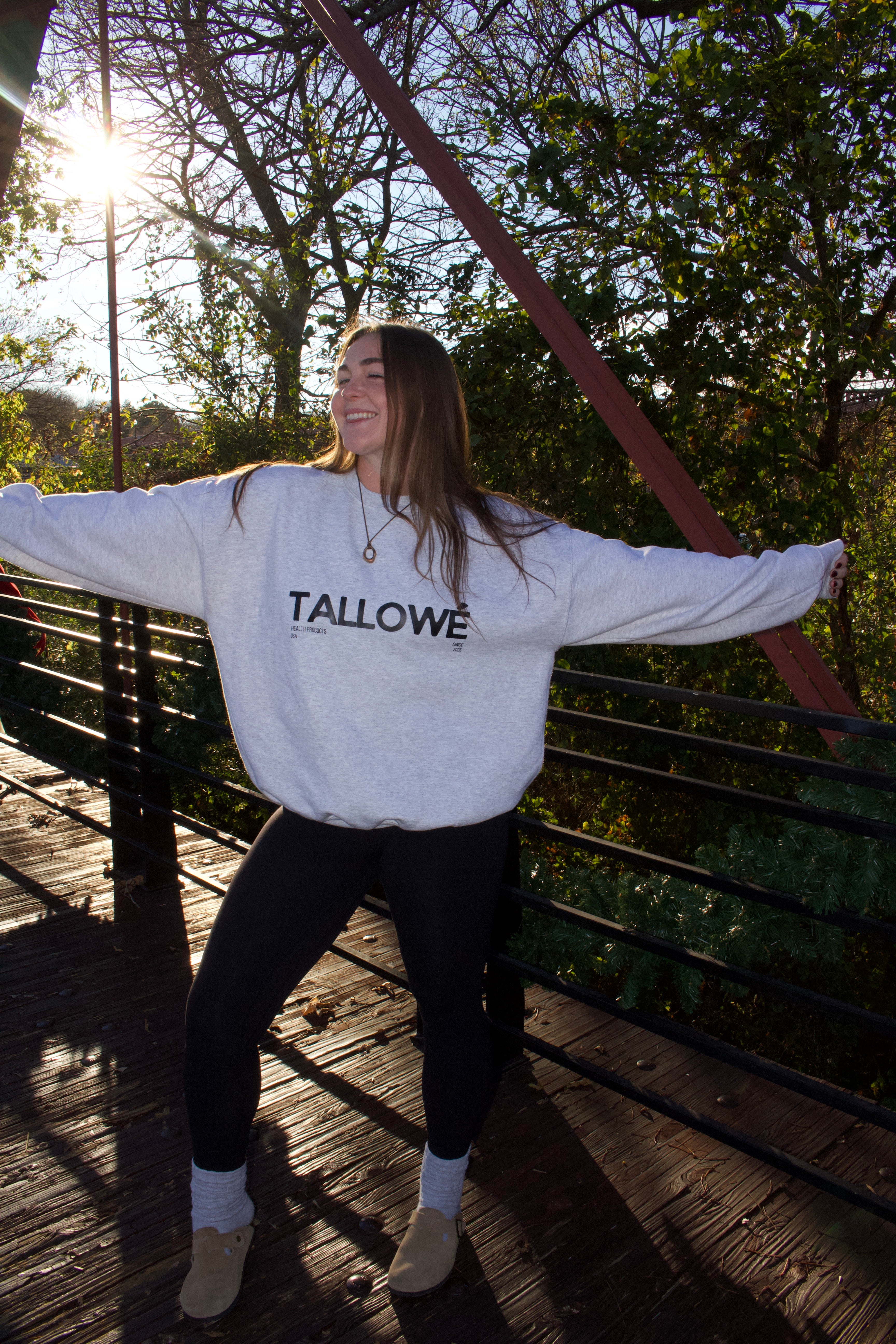 Tallowé crew necks (Pre-order open and we drop them January 1st)